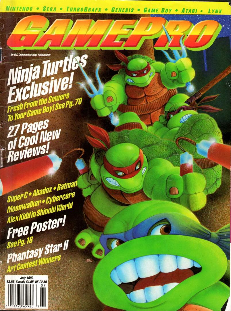 Game Pro July 1990