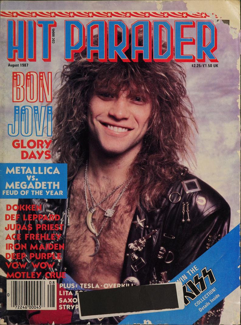 Hit Parader August 1987