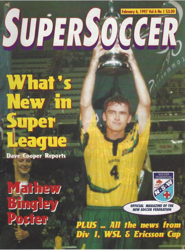 Super Soccer 6th February 1997 Vol 06 No 01