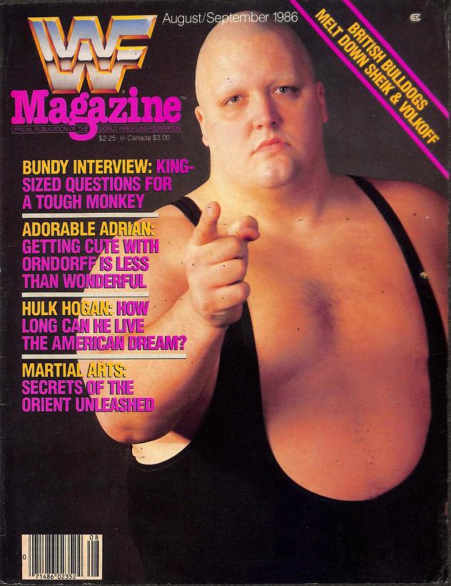 WWF August September 1986