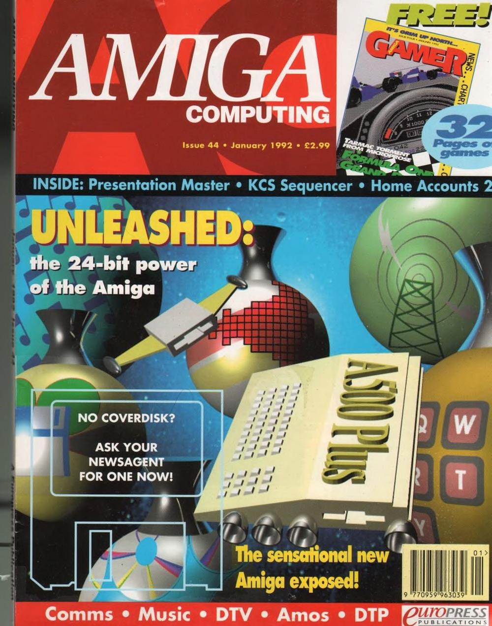 Amiga Computing No 44 January 1992