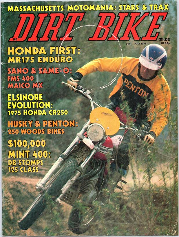 Dirt Bike July 1975