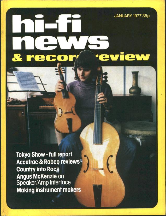 Hi-Fi News & Record Review January 1977