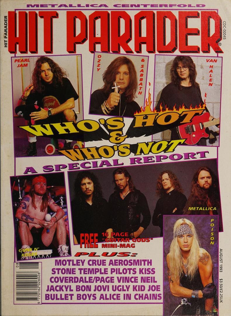 Hit Parader August 1993