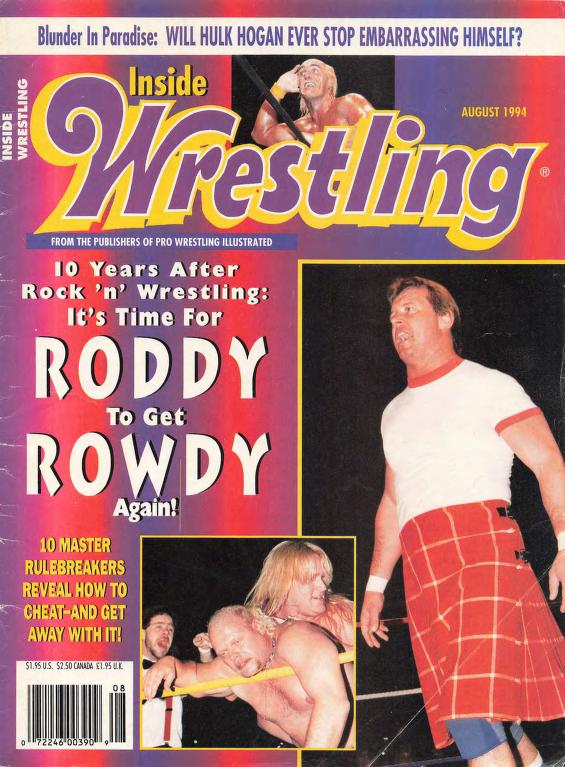 Inside Wrestling August 1994