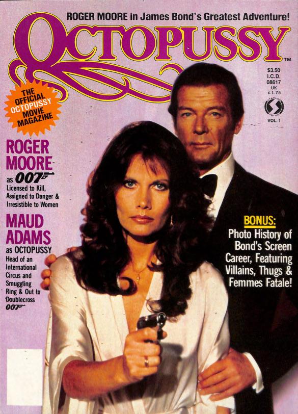 James Bond Octopussy The Official Movie Magazine