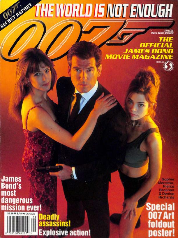 James Bond The World Is Not Enough Official Movie Magazine 007