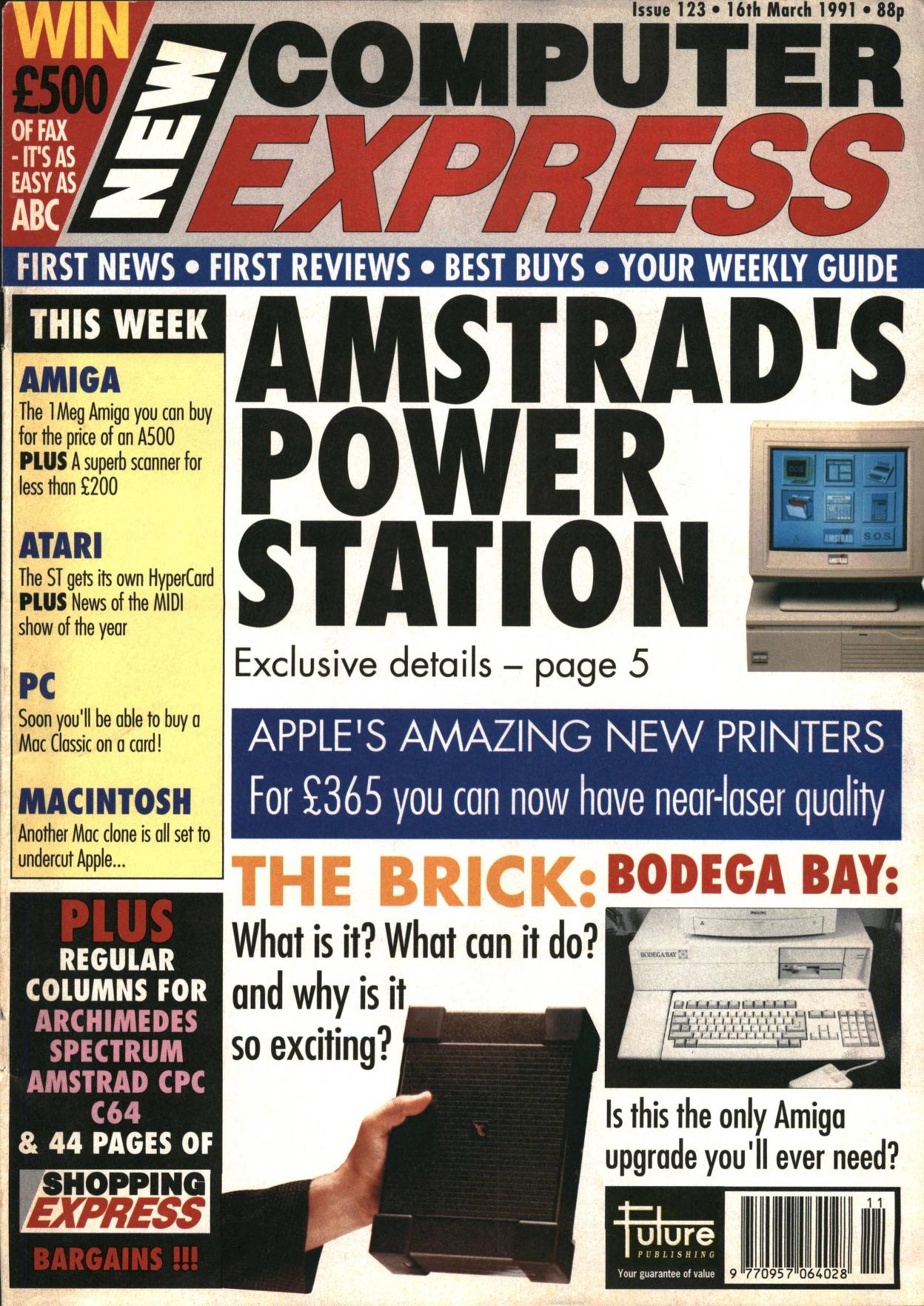 New Computer Express UK 16 March 1991 No 123