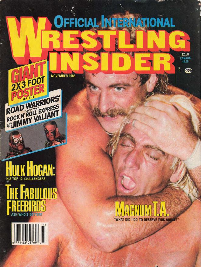 Official International Wrestling Insider November 1986