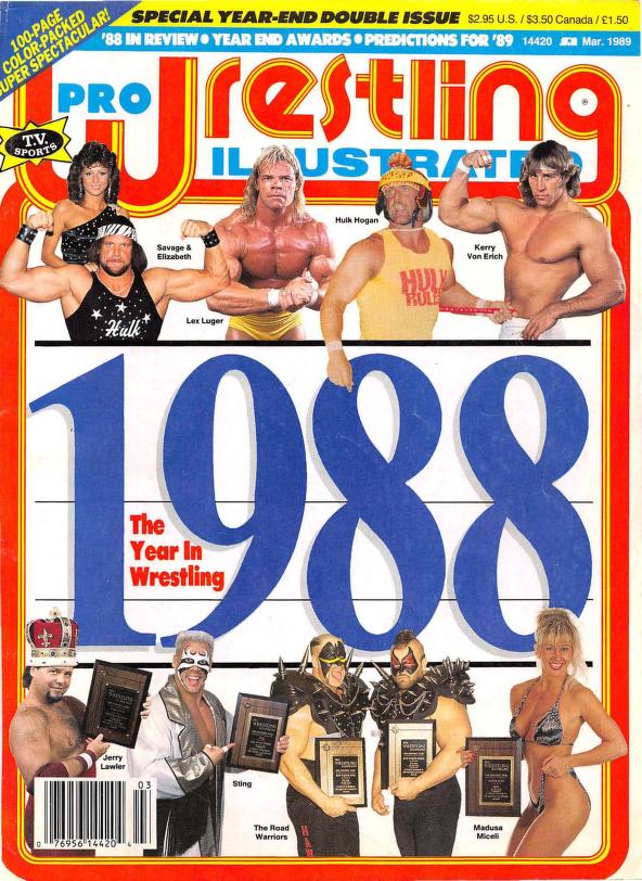 Pro Wrestling Illustrated March 1988