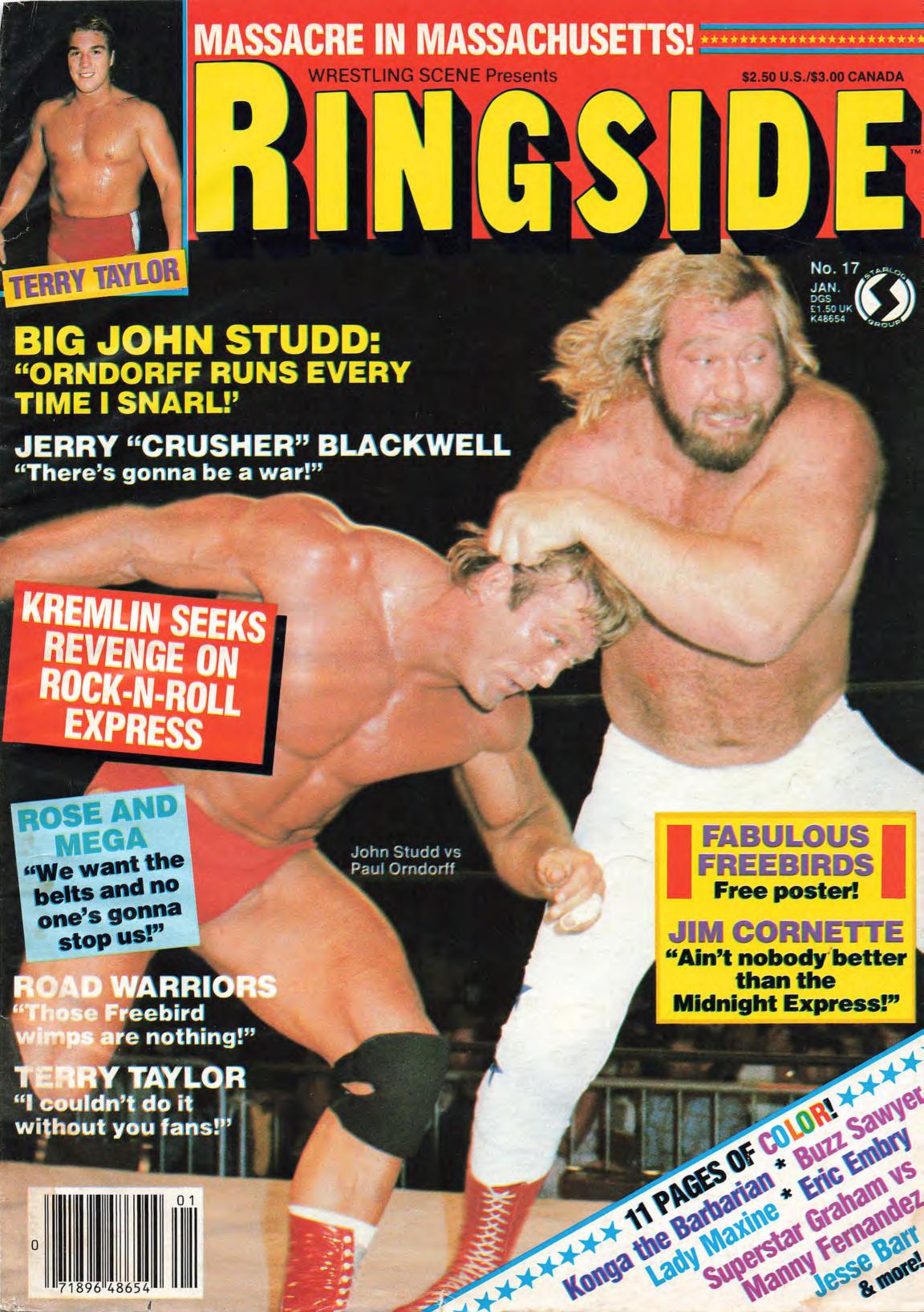 Ringside Wrestling January 1985