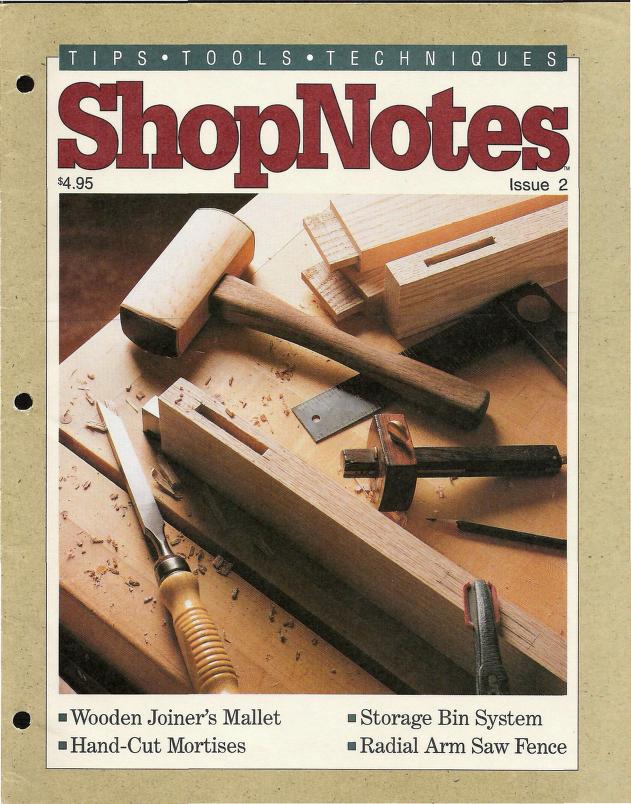 Shopnotes March 1992