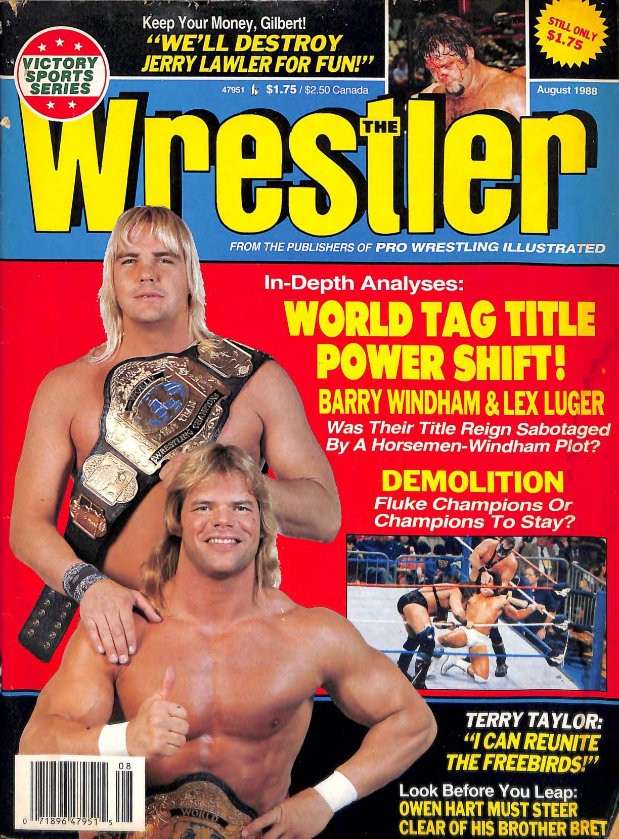 The Wrestler August 1988