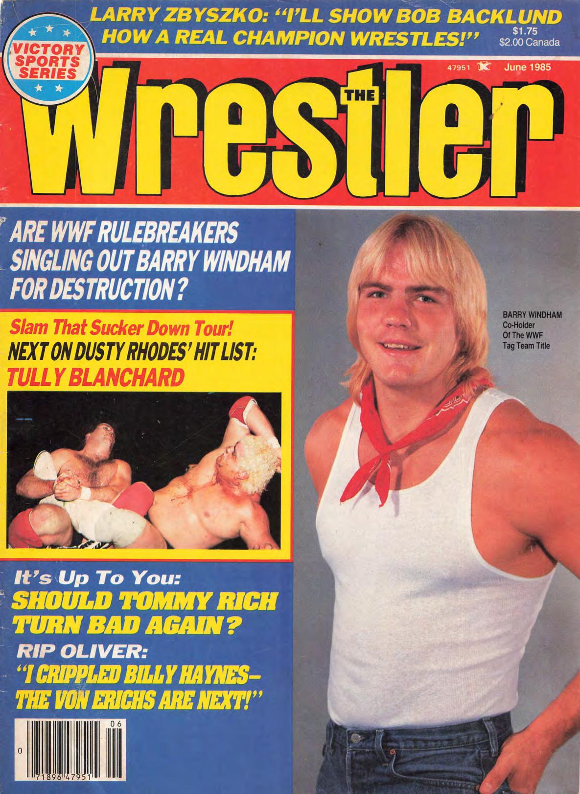 The Wrestler June 1985